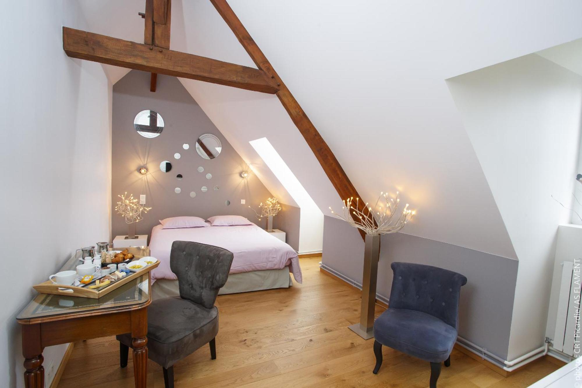 Chateau De Breuil Bed & Breakfast Bruyères-et-Montbérault Стая снимка