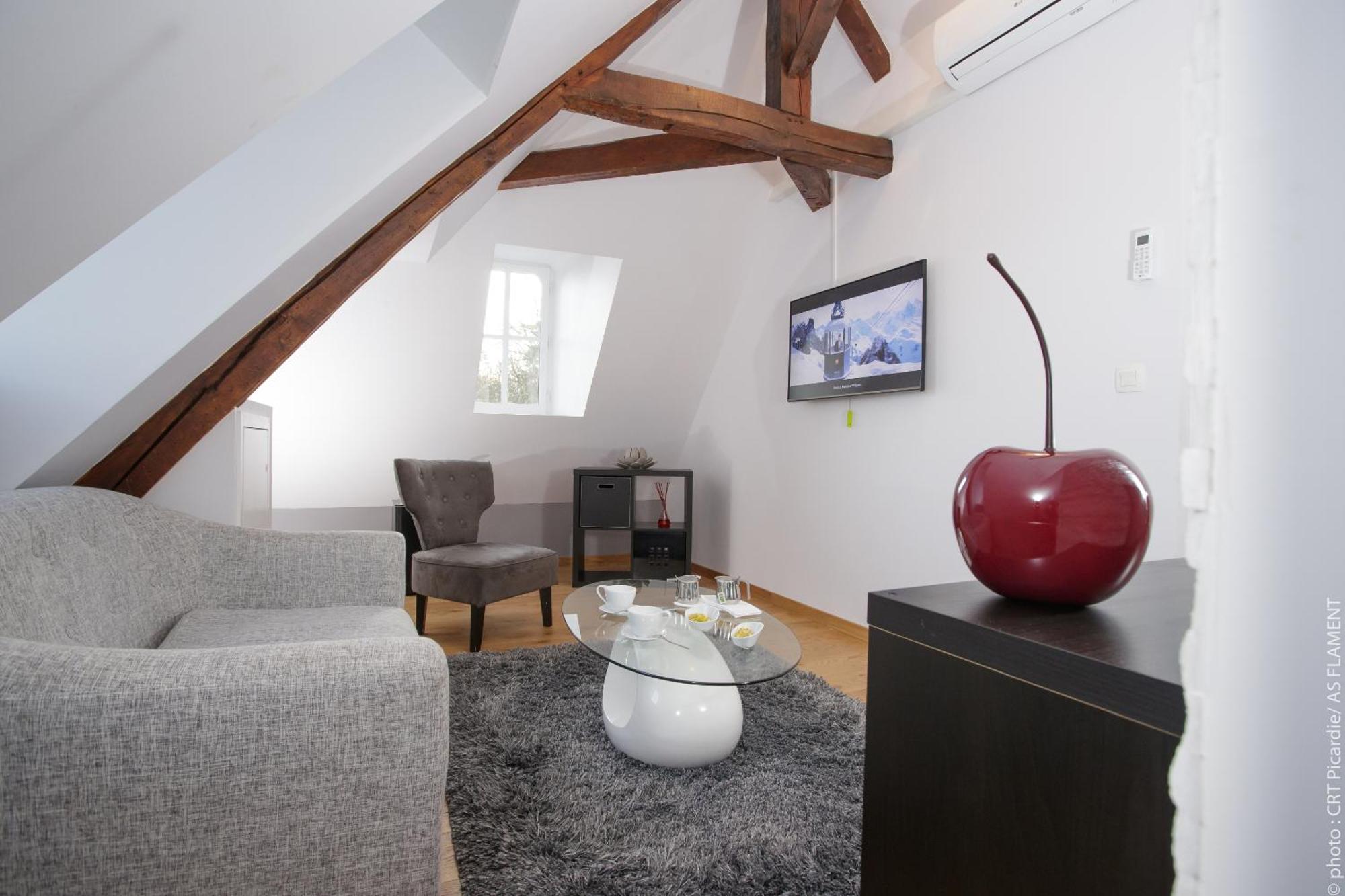 Chateau De Breuil Bed & Breakfast Bruyères-et-Montbérault Стая снимка